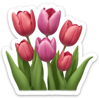 Tulips sticker