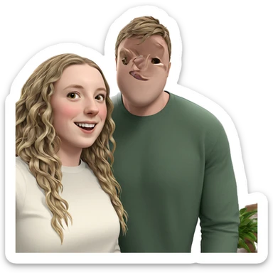 happy moments with friends sticker