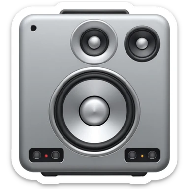mac os icon speaker volume sticker