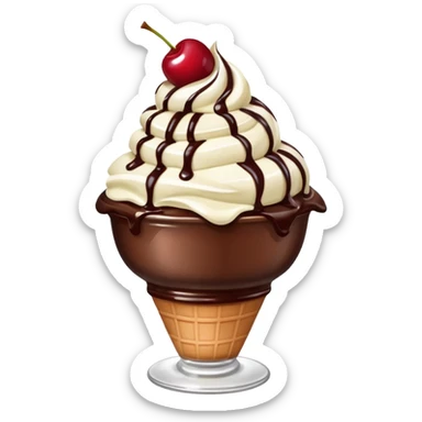 Ice Cream Chocolate Sundae with Cherry


 sticker