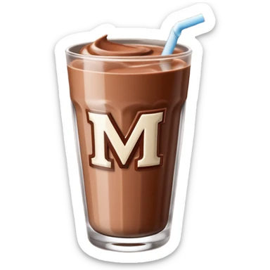 Chocolate Milk with Big M sticker