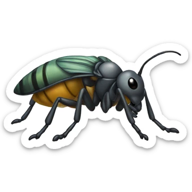 insecto de palo sticker