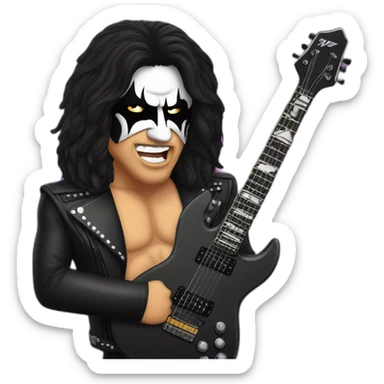Gene simmons sticker