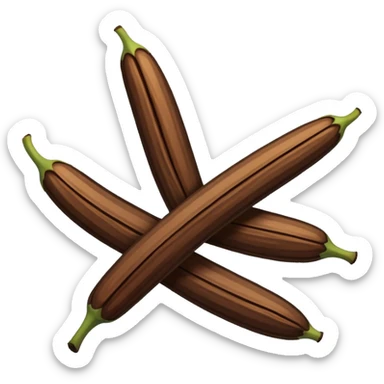 vanilla beans sticker