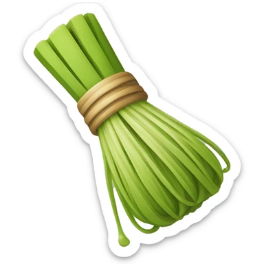 Matcha whisk sticker