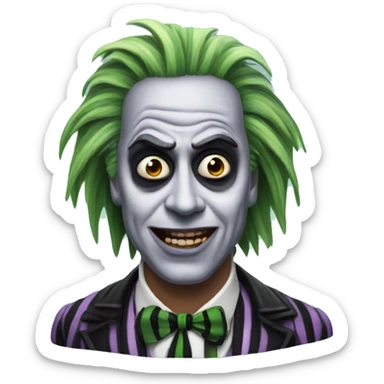 beetlejuice sticker