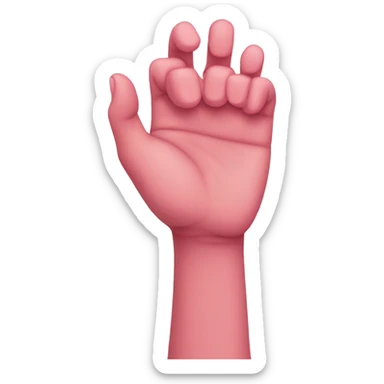 Pinky’s holding promise sticker