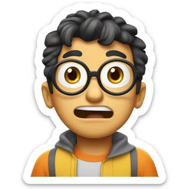 Nobita goofy sticker