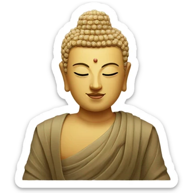 Buddha sticker