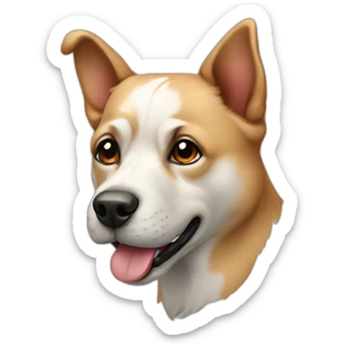 Dog Chinese horoscope sticker