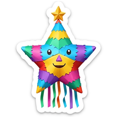 Piñata mexicana sticker