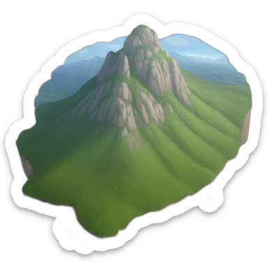 Cerro de la silla, Monterrey, Nuevo León sticker