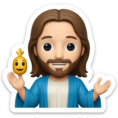 Jesus funko pop sticker