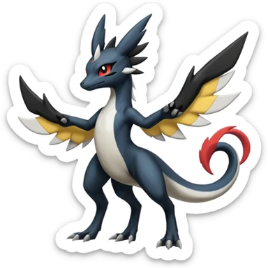 Salandit-Latias-Umbreon-Silvally-fusion (full body) sticker