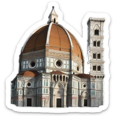 Firenze dome italy sticker