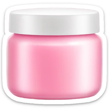 pink moisturizer  sticker