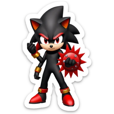 Shadow the Hedgehog  sticker