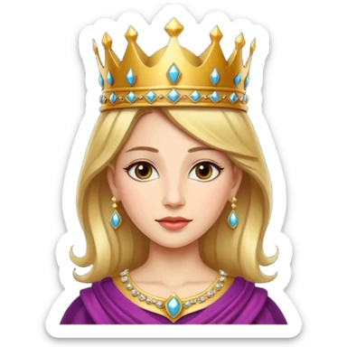 Mujer reina sticker