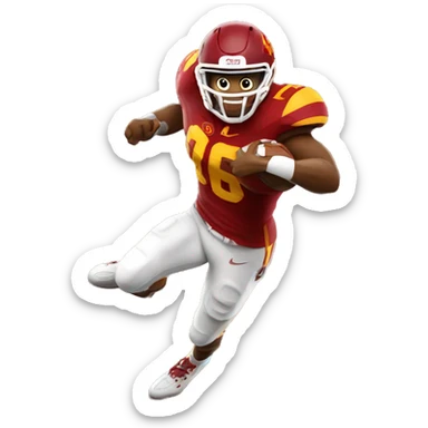Iowa state cyclone mascot touchdown sticker