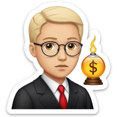 A lawyer seeking the truth sticker