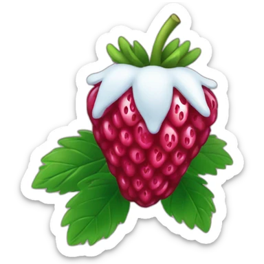 Framboise fraise myrtille  sticker