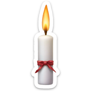 Christmas Candle  sticker