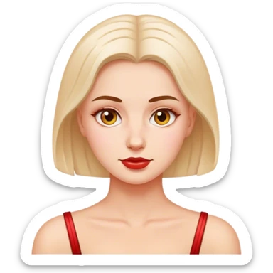 polish woman sticker