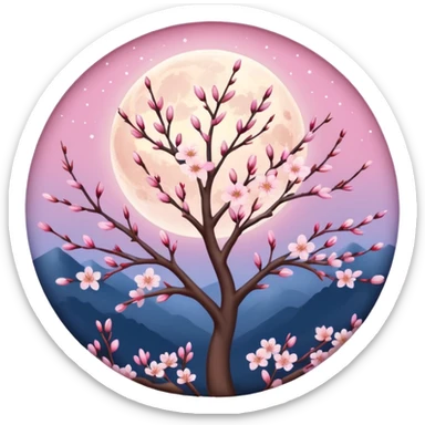 🌸🌝 sticker