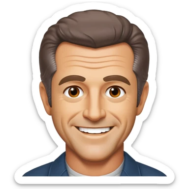 Mel Gibson sticker