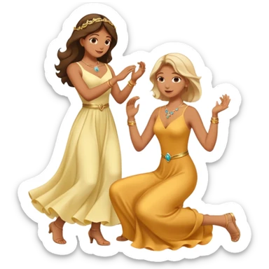🧎‍♂️‍➡️💍💃 sticker