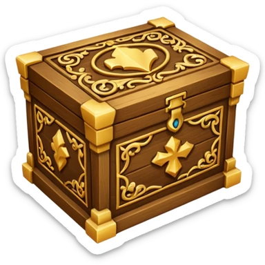 caja de valores sticker