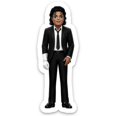 Michael Jackson sticker