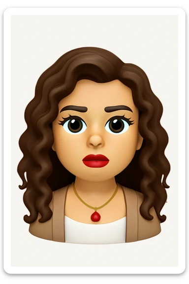 A 3D Apple-style emoji version of the uploaded image, preserving its colors, shapes, textures, and overall design, simplified into emoji form while keeping key details recognizable. Smooth glossy finish, soft shadows, high-quality render, minimal background sticker