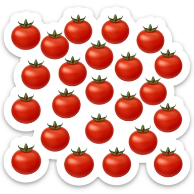 Cherry tomatoes sticker