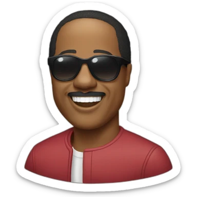 Stevie Wonder sticker