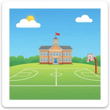 School GYM sticker