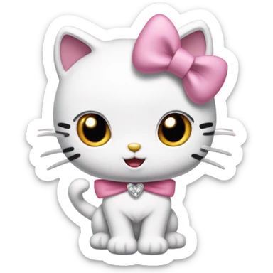 Hello-kitty hello-kitty sticker