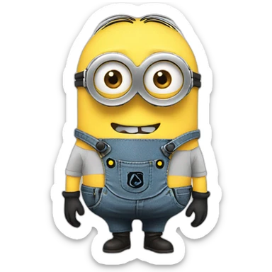 minion shows class sticker