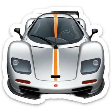 McLaren F1 car sticker