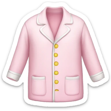 Cozy light pink pajamas  sticker