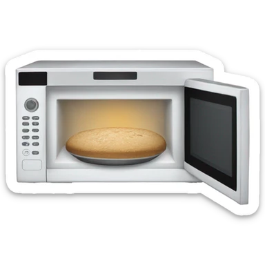 Microwave sticker
