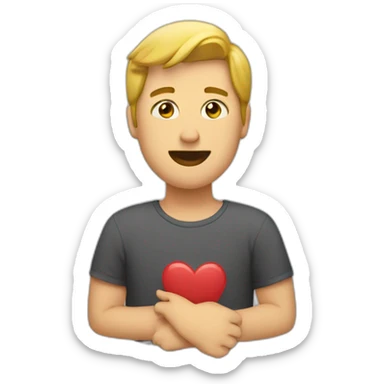 Mains qui forment un coeur sticker