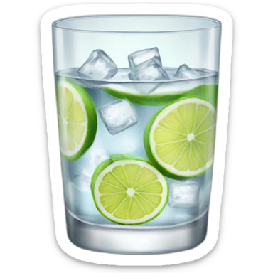 Gin tonic sticker