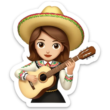 Mariachi Musician sticker
