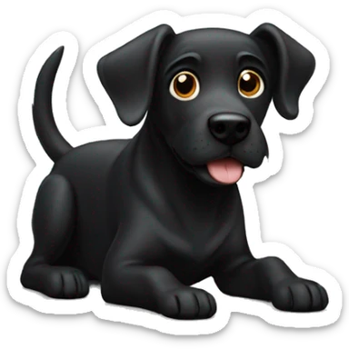 two blackdogs sticker