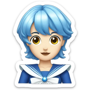 dark sailor mercury sticker