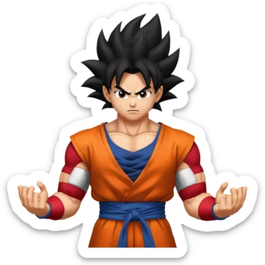 Goku super Saiyan 4 sticker