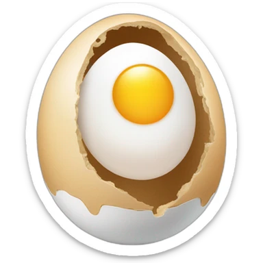 one egg is not hatching a person take for a ride  sticker