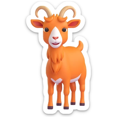 Goat sticker