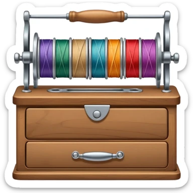Sewing kit sticker